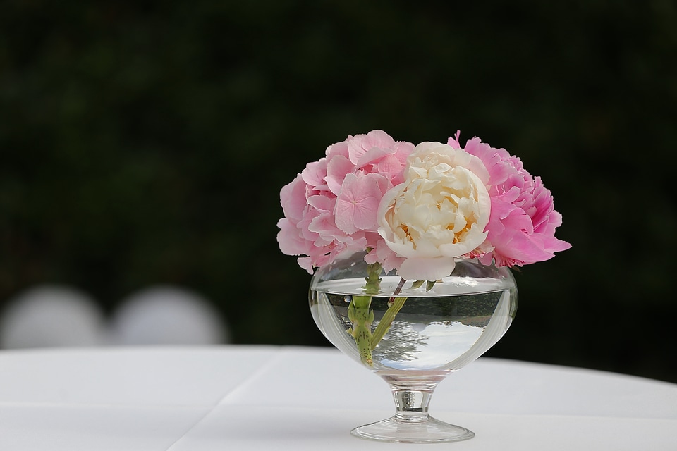 Bouquet pinkish roses photo