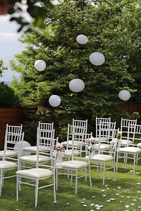 Wedding Venue chairs elegant photo