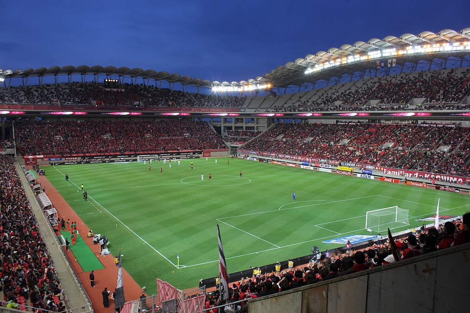 Soccer football crowd