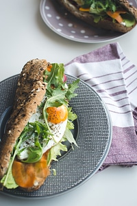 Baguette with Egg photo