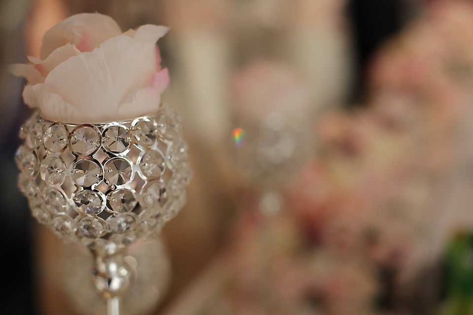 Vase crystal glass
