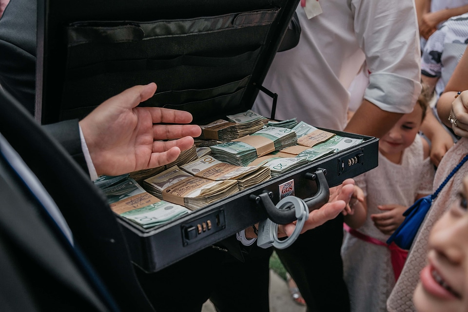 Cash bushes businessman
