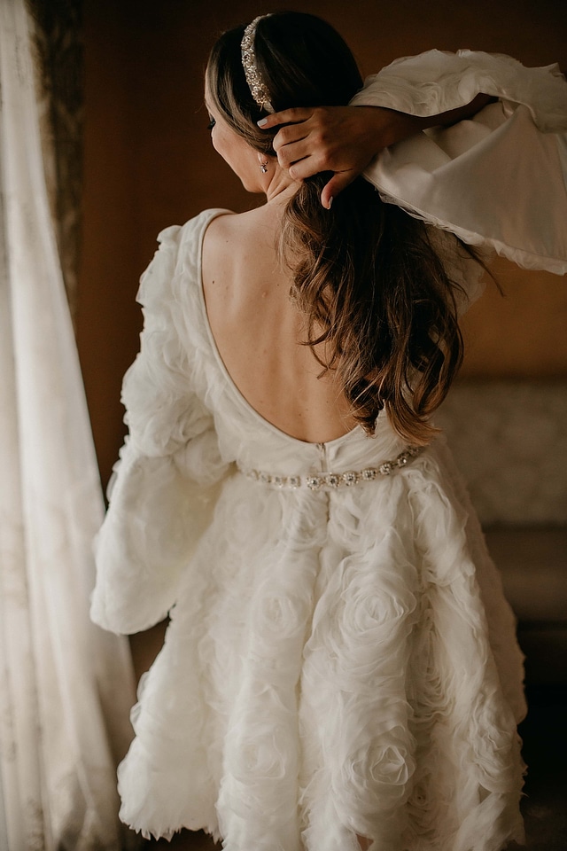 Wedding Dress handmade gorgeous