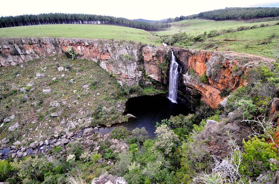 Waterfall landscapes nature