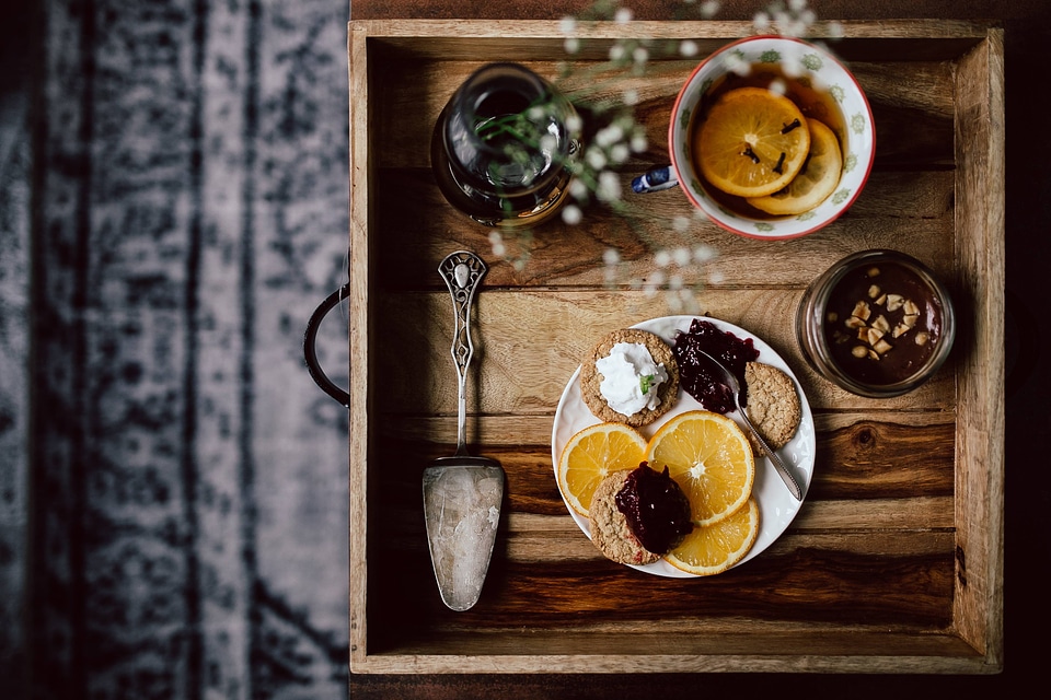 Dreamy sweet breakfast