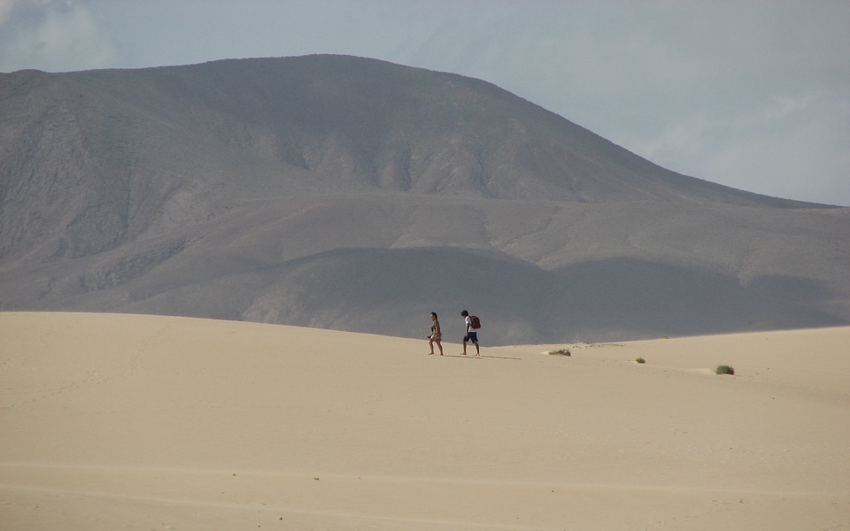Spain sand dry