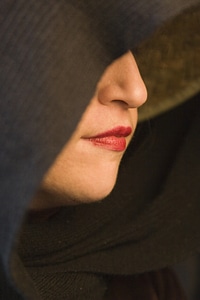 Lipstick cloak vixen