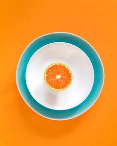Colorful grapefruit