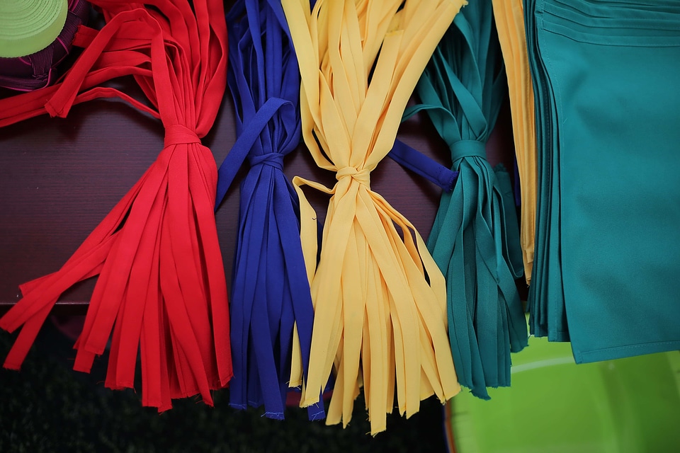 Cotton colorful textil