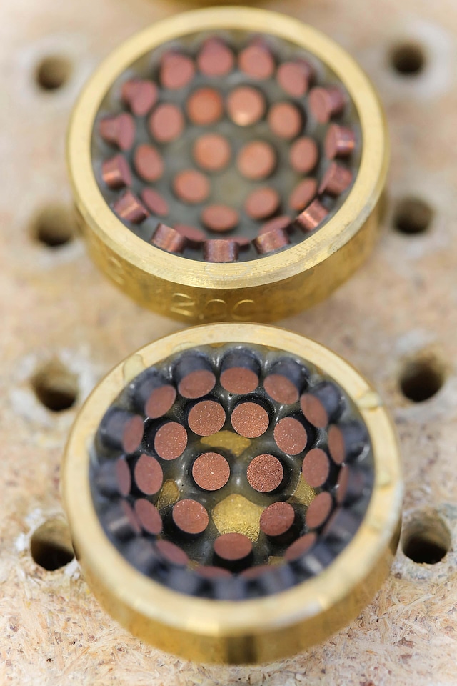 Round brass industrial