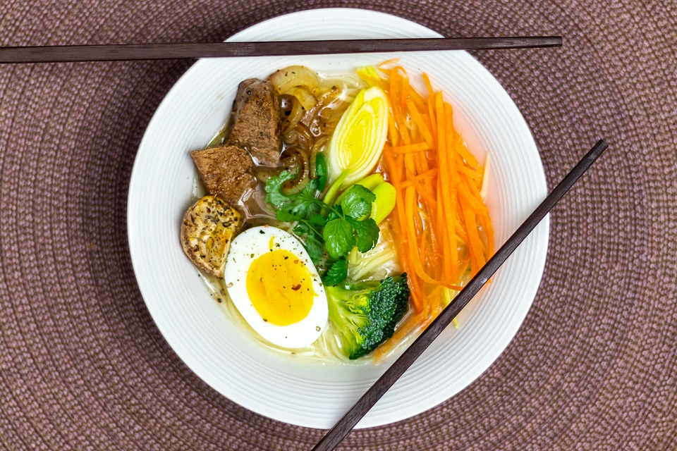 Simple homemade Ramen soup