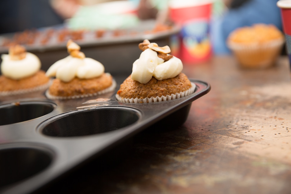 Muffins with Cream