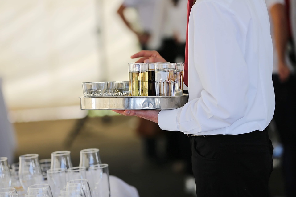 Fresh Water fruit cocktail bartender