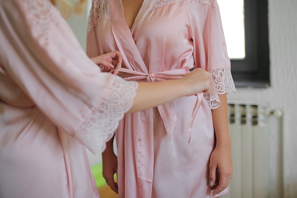 Pink glamour dress