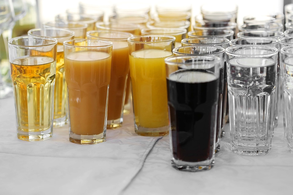 Fresh Water juice syrup