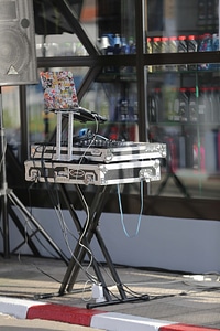 Electronics laptop computer music