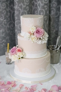 Beautiful luxury wedding cake