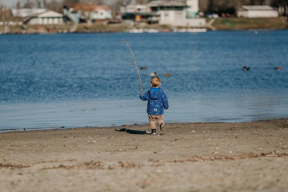 Baby toddler explore