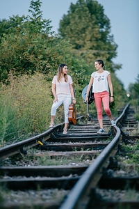 Girlfriend girls railway