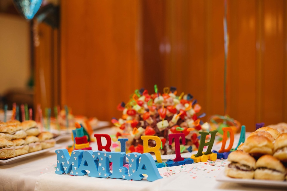 Birthday party snack