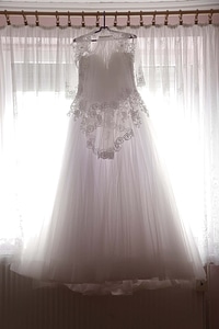 Wedding Dress dress hanging