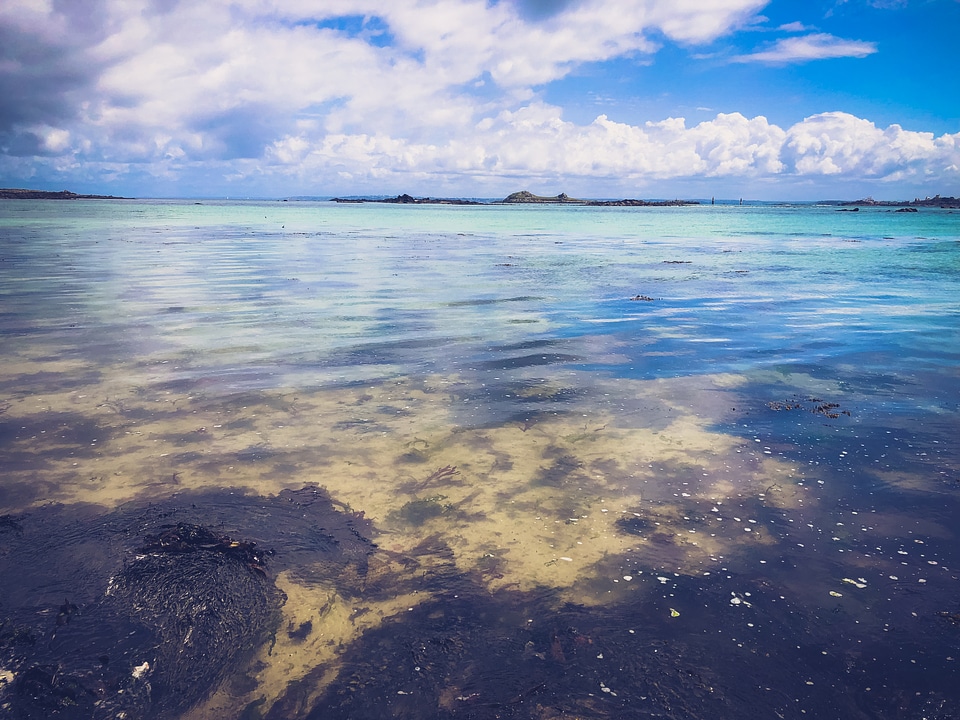 Sea and the Blue Sky