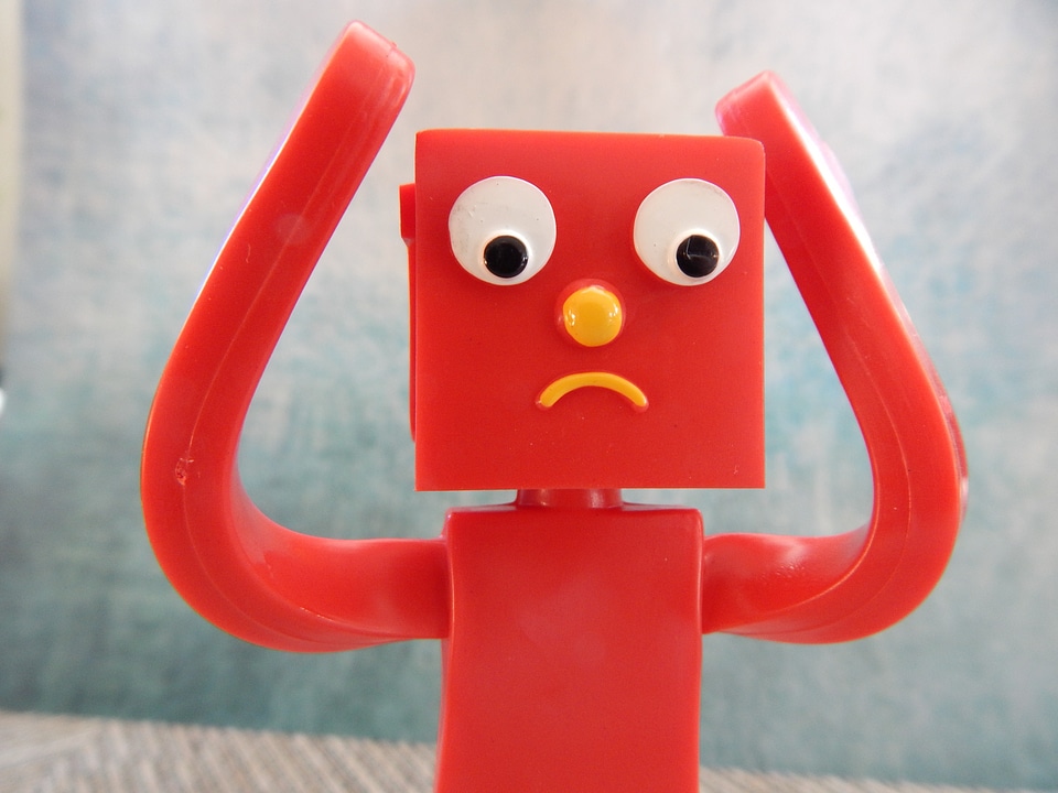 Figurine unhappy sadness