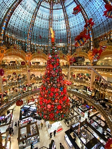 Galeries Lafayette Christmas Tree photo