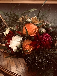Bouquet of Flowers as in the Old Painting