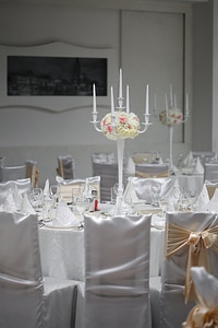 Elegant dining area lunchroom