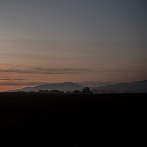 Landscape after Sunset photo
