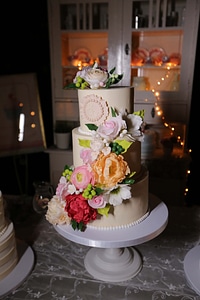 Wedding Cake kitchen romantic photo