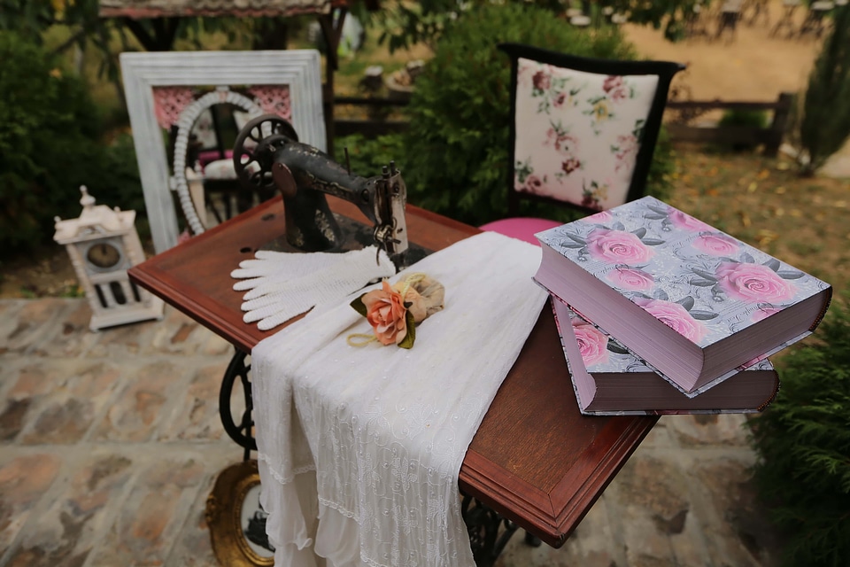 Sewing Machine books clothes