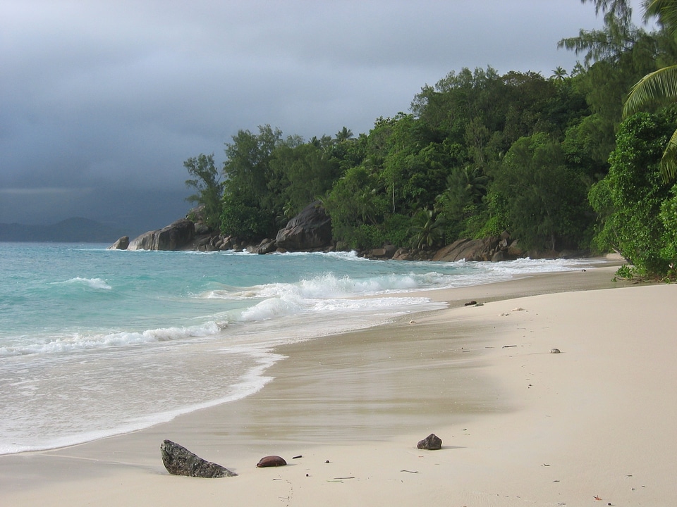 Landscape sea coast photo