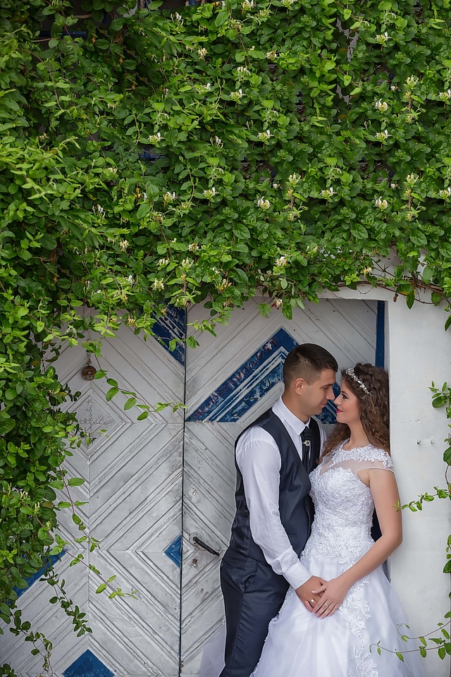 Husband couple just married