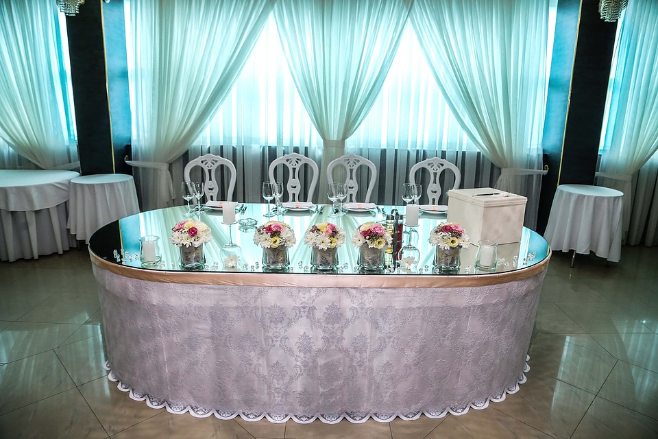 Hotel wedding venue elegant