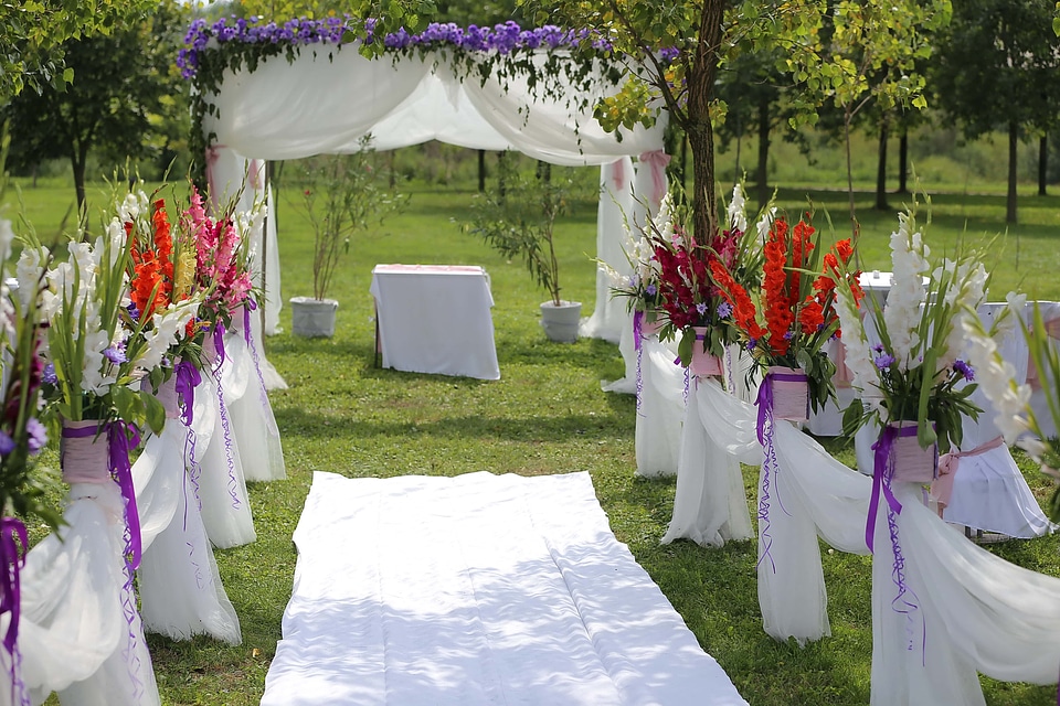 Wedding Venue wedding empty