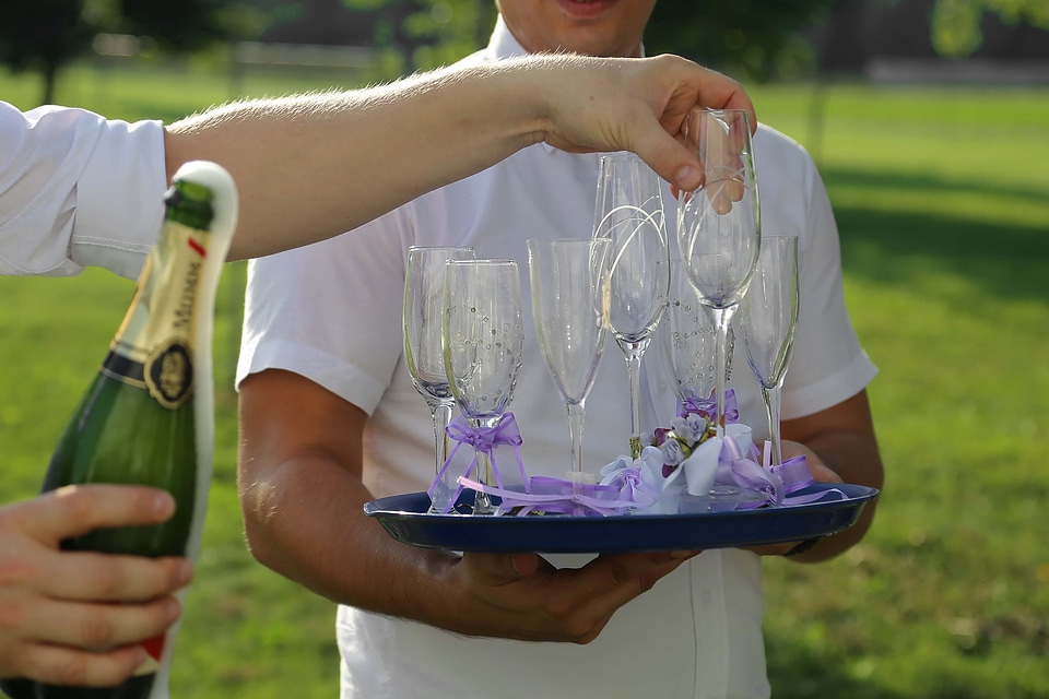 Bottle workers outdoor
