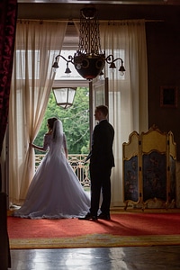 Salon baroque bride