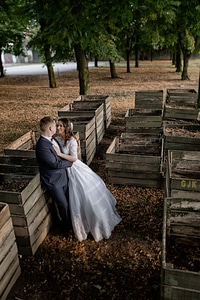 Bride village groom photo