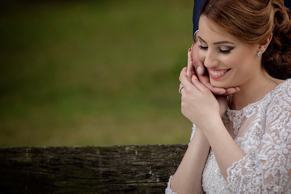 Romance touch woman
