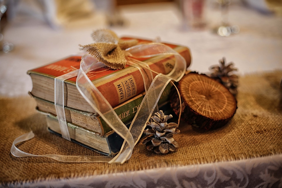 Books gifts romantic photo