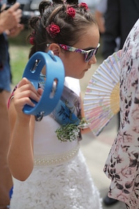 Parade music girl photo