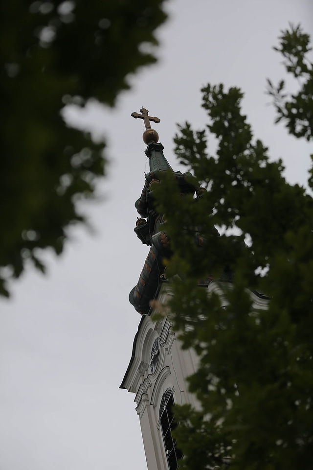 Church Tower perspective high