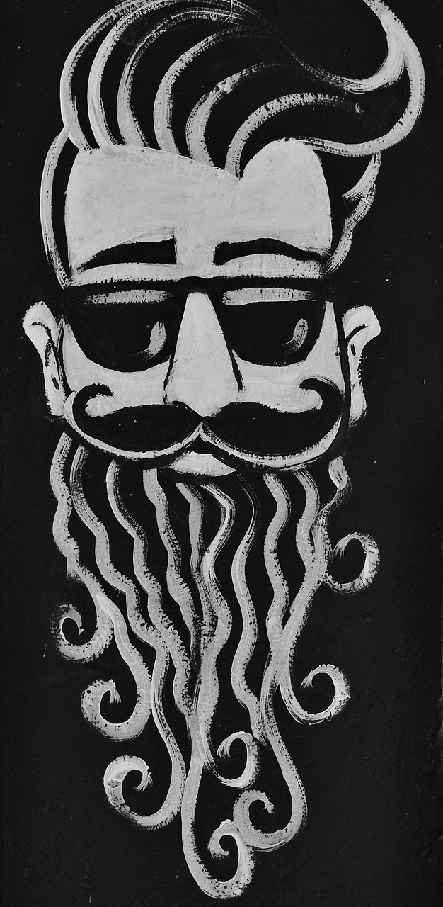 Beard style hairstyle
