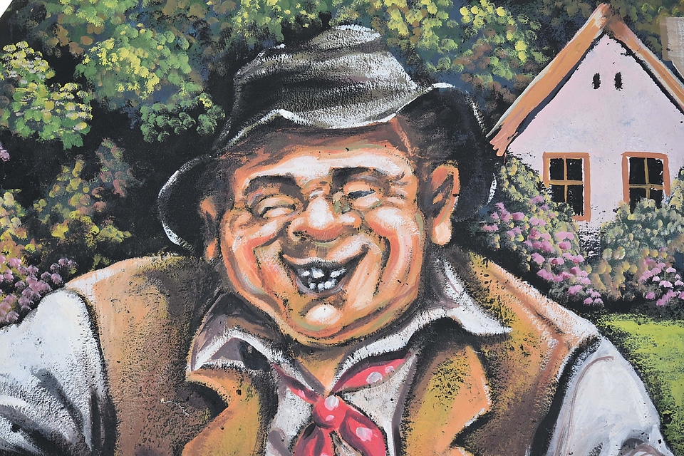 Village graffiti villager