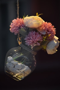 Photo Studio vase bouquet