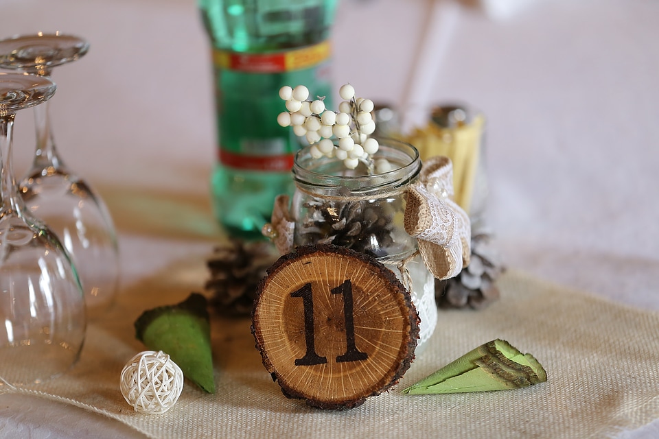 Decoration number table