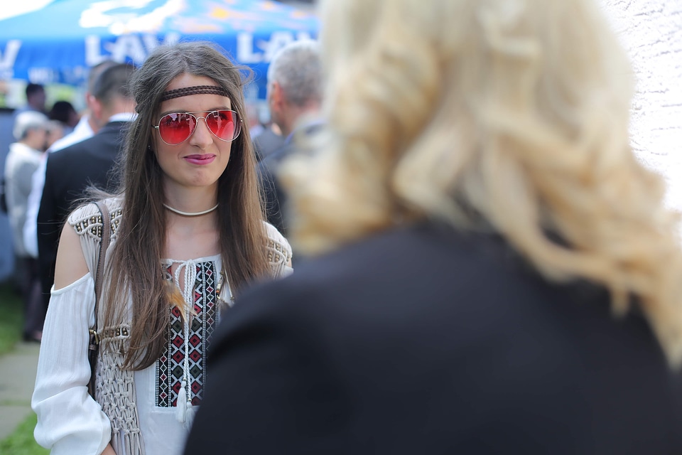 Woman portrait sunglasses