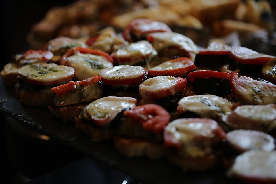 Grill barbecue meal